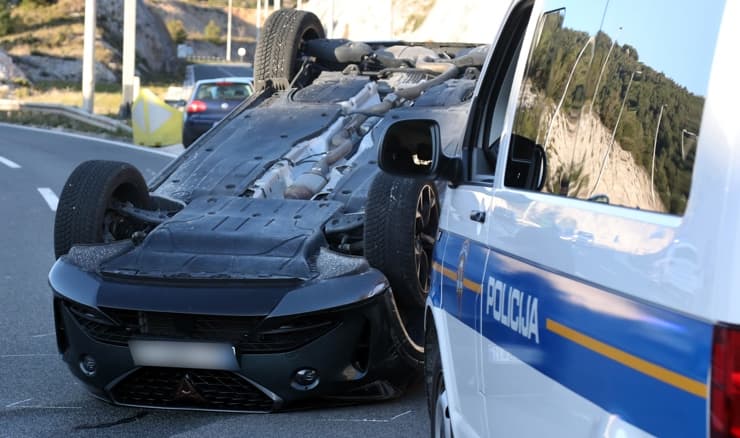 Prometna na ulazu u Murvicu - sudarila se tri vozila