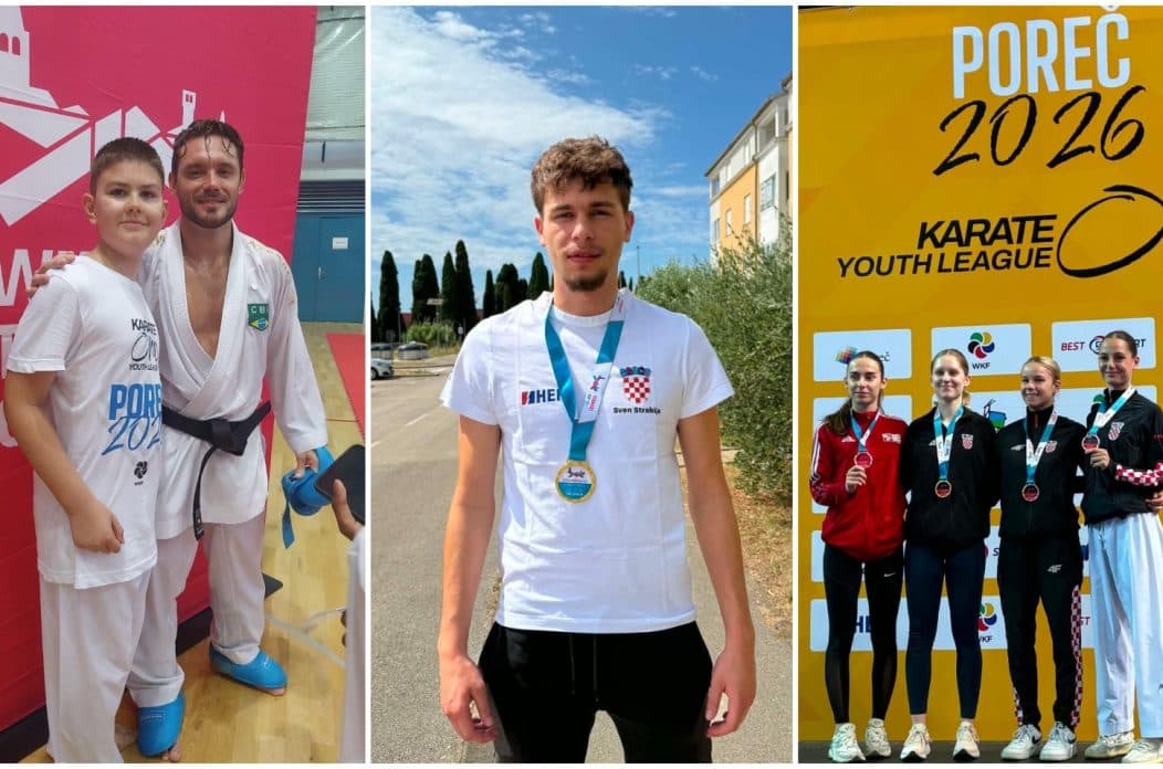 KK GLOBUS Sven Strahija zlatni, Aida Trstenjak brončana na WKF U12 &amp; U21 Cupu u Poreču