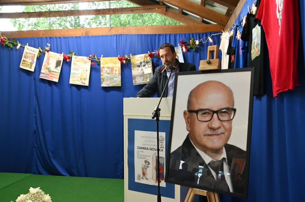MALI MIHALJEVEC  Otvorena memorijalna izložba Damira Novaka