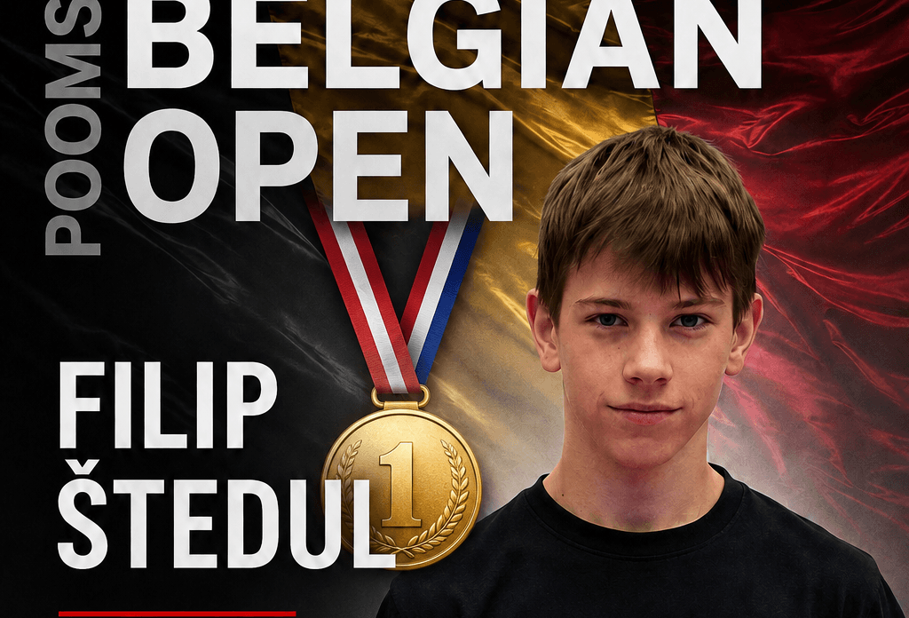 Mladi Karlovčanin Filip Štedul u Belgiji imao provjeru za Svjetsko prvenstvo u katama – nažalost nije imao je suparnika, ali odradio je dobar nastup