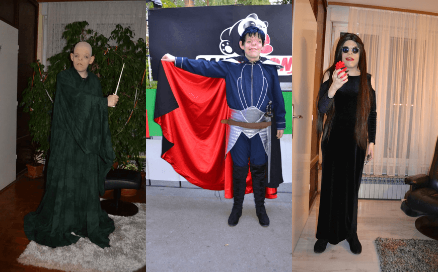 Cruella de Vil, Ozzy Osbourne, Voldemort… Osječanin već gotovo 20 godina oduševljava kreativnim kostimima za Noć vještica