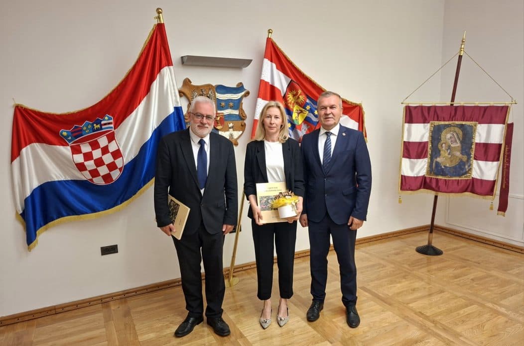 Župan Stričak primio novoizabrane dekane Renatu Mekovec i Davora Bobića