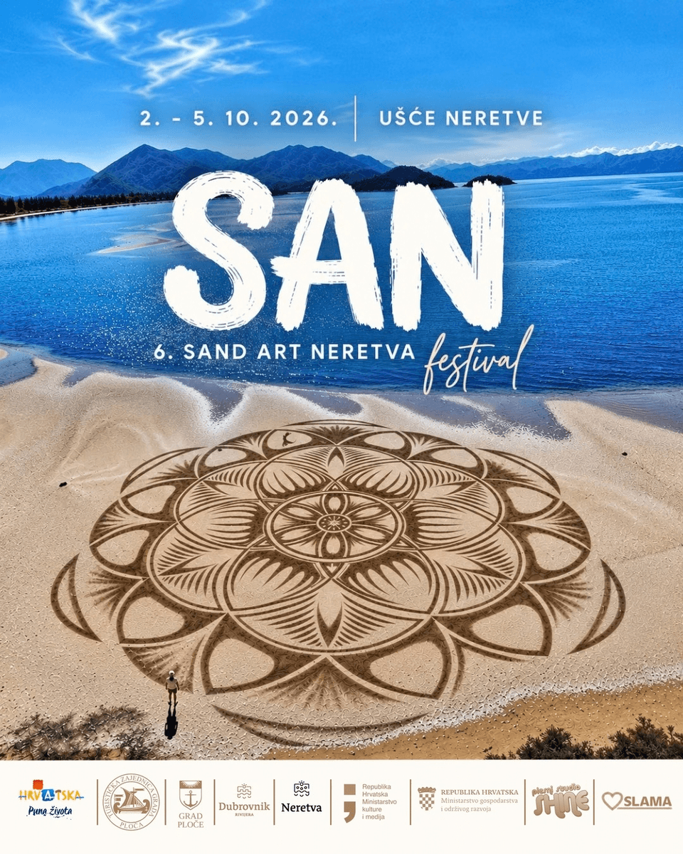 Pijesak postaje platno: 6. Sand Art Neretva festival od sutra na ušću