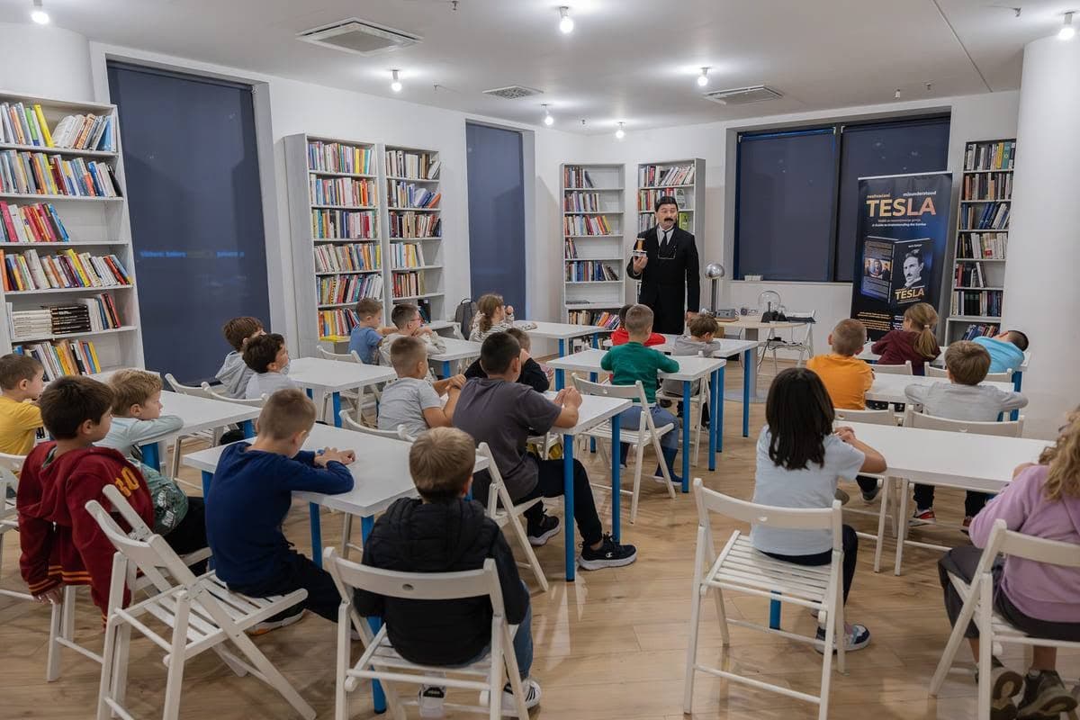 (FOTO) Boris Šušnjar poveo publiku u čudesni svijet Nikole Tesle