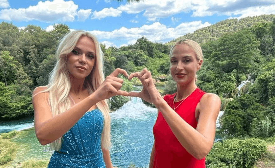 Miss Hrvatske u NP Krka snimala video uoči odlaska na izbor za Miss Svijeta