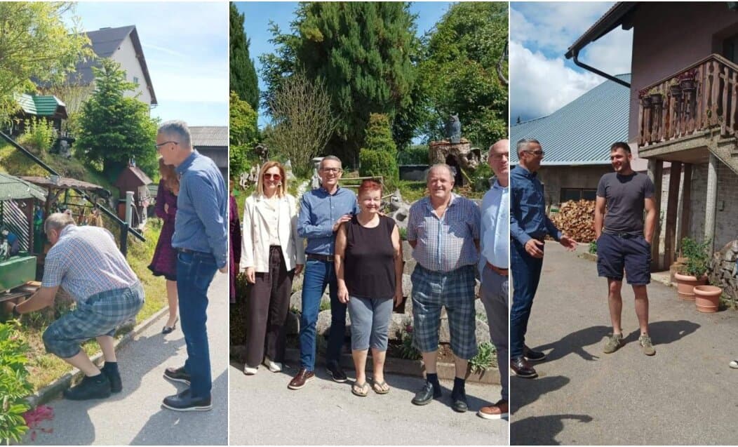 Škola, ljudi i projekti: župan Lukanović u radnom posjetu čabarskom kraju