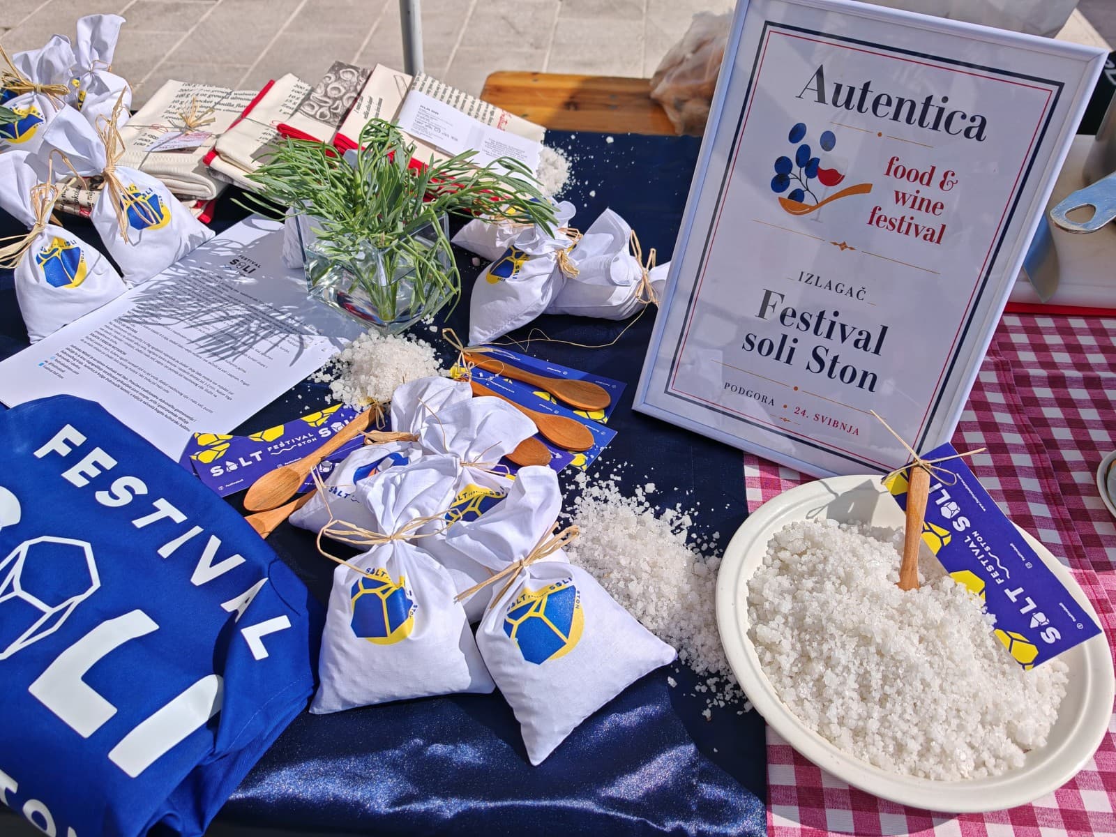 U PODGORI ZAMIRISAO STONSKI MOTAR Uoči 10. jubilarnog izdanja Festival soli predstavljen na Autentica  Wine &amp; Food Festivalu (FOTO)