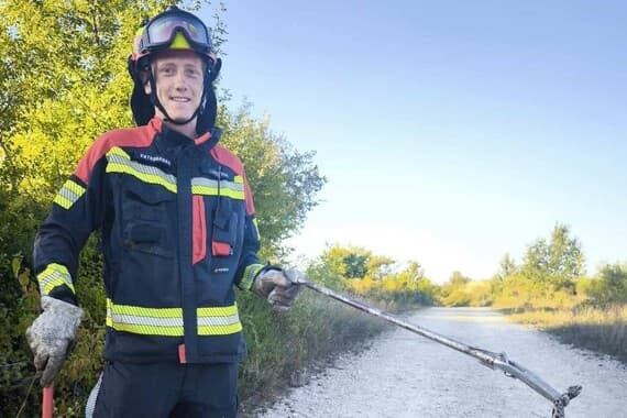 Vatrogasac Luka u 'akciji poskok': 'Čovik moj, ča i to te tuka?'