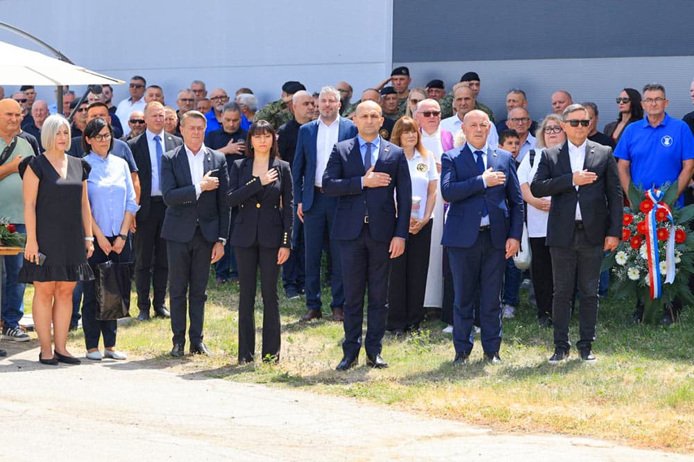 35. godišnjica pogibije šestorice pripadnika 1. gardijske brigade Tigrovi u Dalju