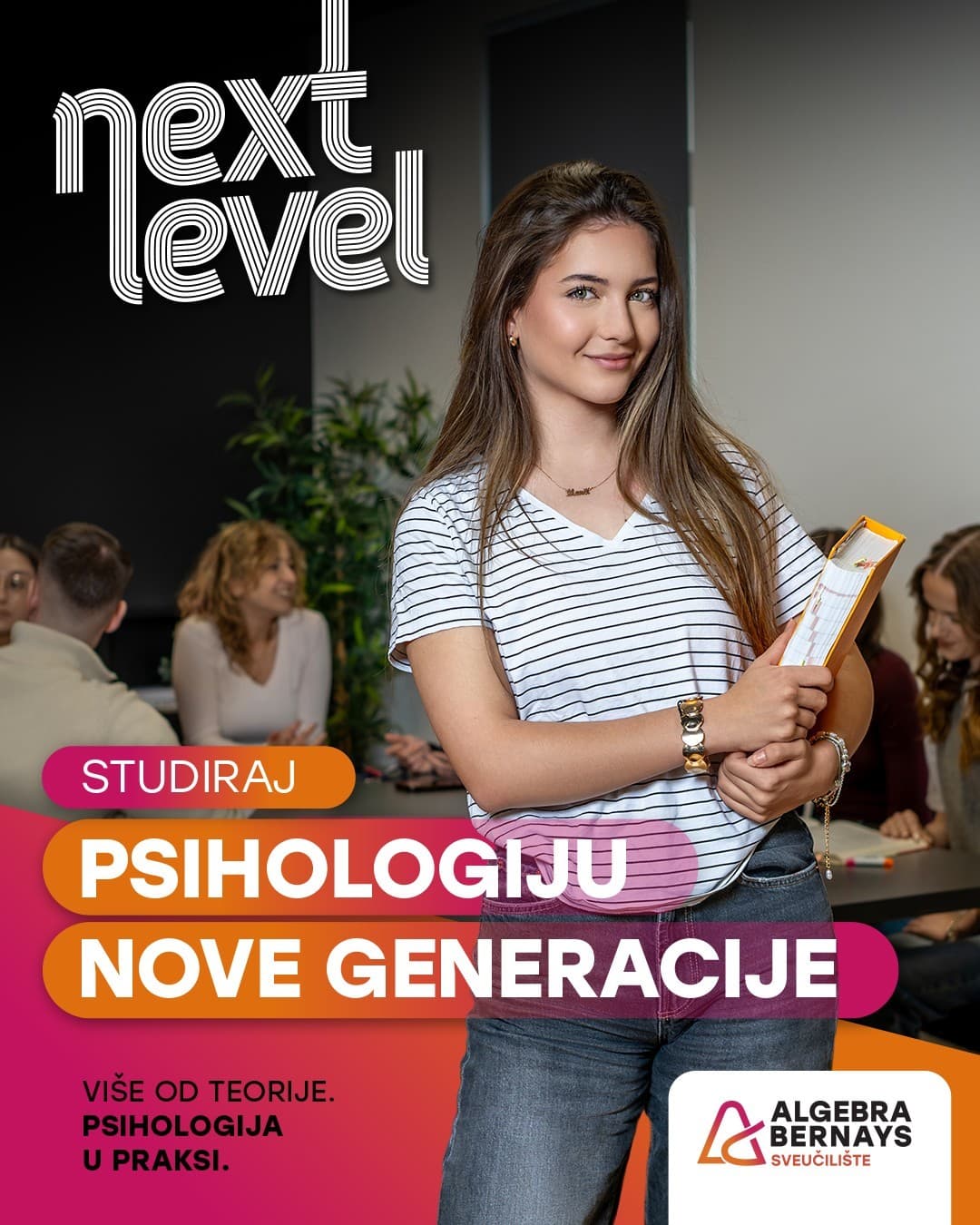 Sveučilište Algebra Bernays pokreće novi sveučilišni studij psihologije – Službeno su započele prijave na sveučilišni prijediplomski studij Ps...