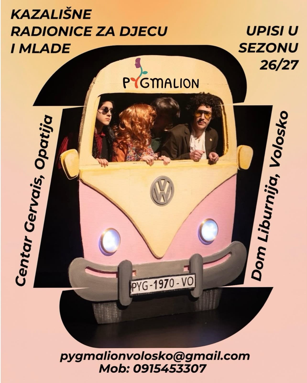 Pygmalion kreće u Centru Gervais i u Kulturnom domu Liburnija