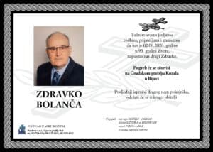ZDRAVKO BOLANČA