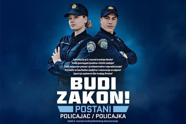 Postani policajac – Postani policajka, MUP upisuje novu generaciju u plavu obitelj