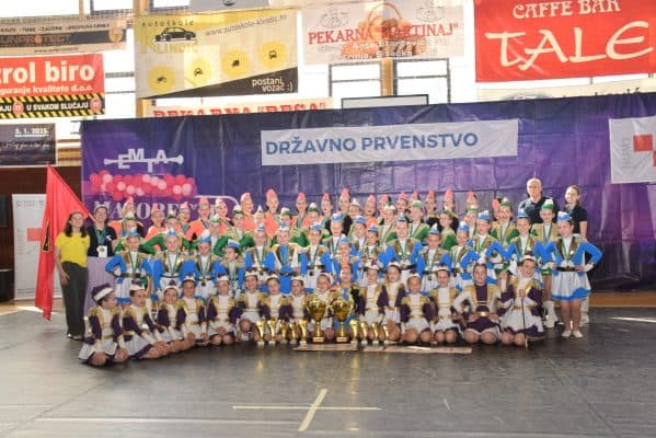 FOTO Plesni klub Barbara dvostruki osvajač Kupa Hrvatske na 13. Državnom prvenstvu