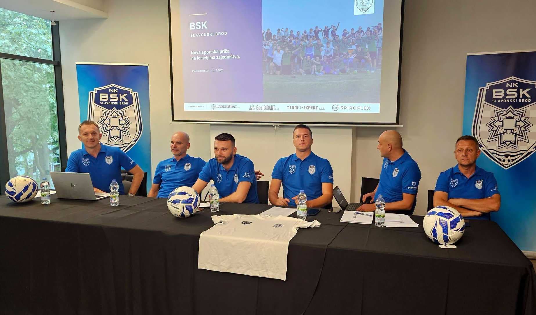 Ambiciozna sportska priča; predstavljen novi nogometni klub u Slavonskom Brodu - HNK BSK