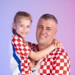 Navijački hit Josipa Ivančića: Dalić, Modrić, Gvardiol, Kovačić i ostali u eksplozivnom spotu, kći Roza Mia plijeni pažnju