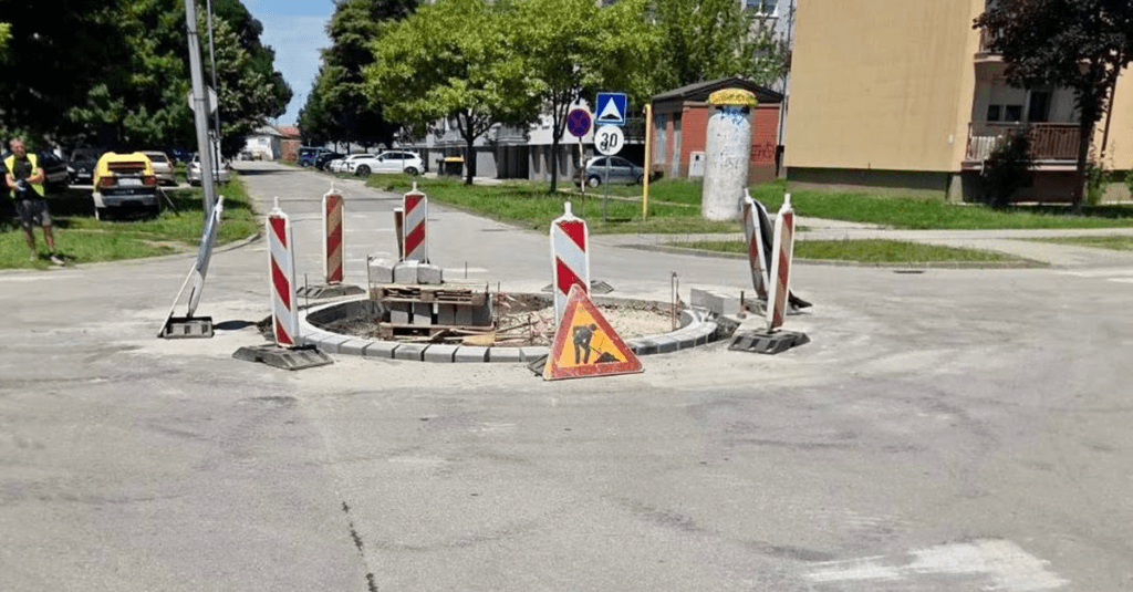 Komunalni radovi u Vinkovcima – uskoro kružni tok kod Ohridske!