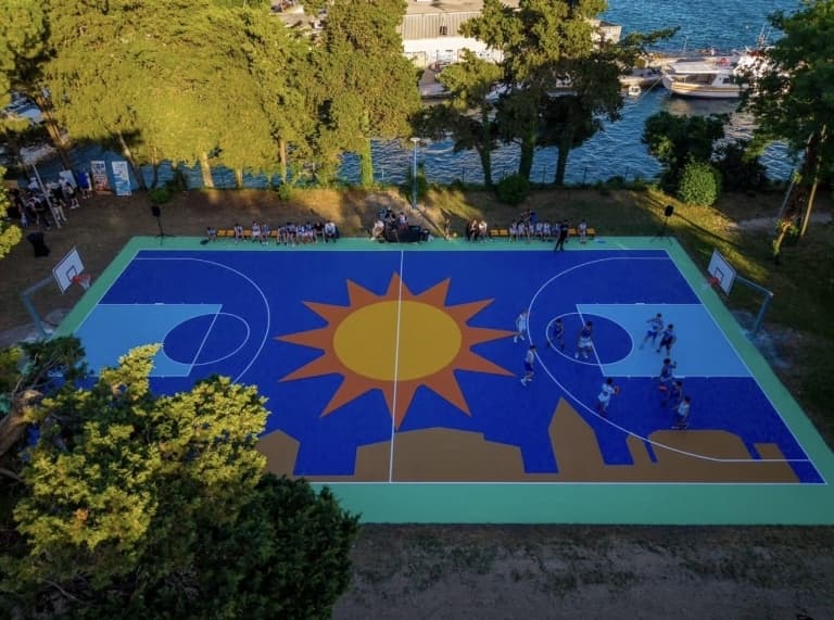 NBA UMJETNOST NA CITADELI Otvoreno obnovljeno igralište u Kapetanskom parku