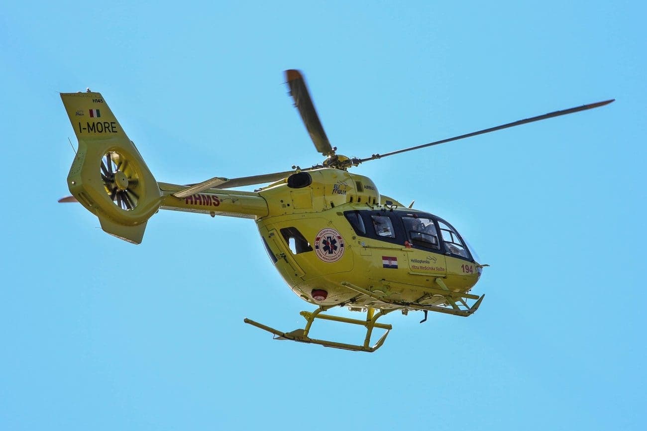 Eksplozija u obiteljskoj kući: Ozlijeđena 71-godišnjakinja helikopterom prevezena u bolnicu u Rijeci