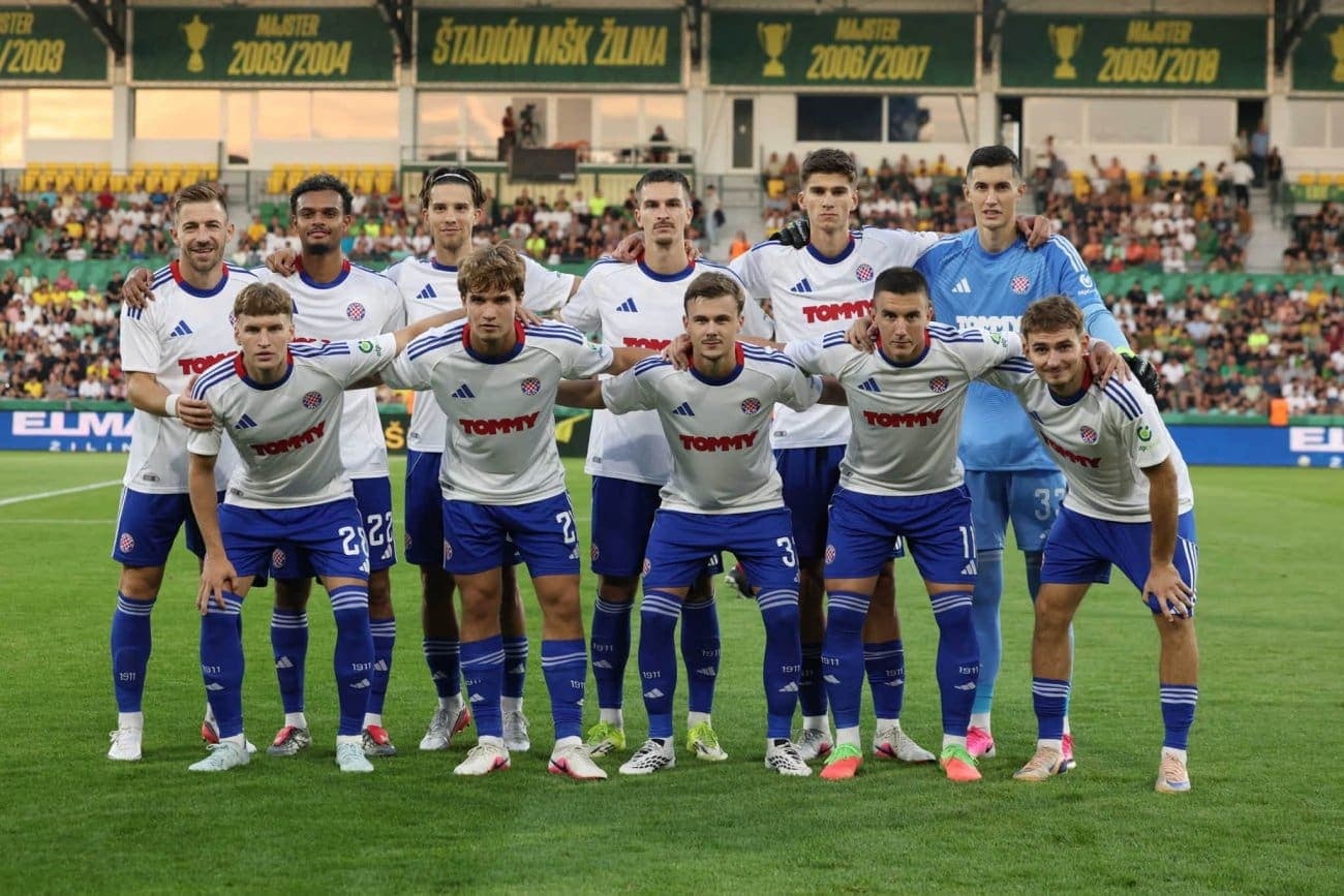 Poznat sastav Hajduka za večerašnju utakmicu