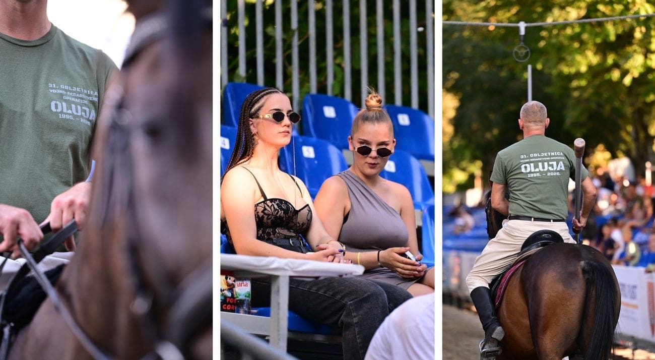 Alkari u znaku Oluje: Uoči Alke trenirali u majicama posvećenima vojno-redarstvenoj operaciji