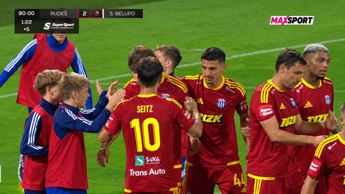RUDEŠ - SLAVEN BELUPO 2-2: Rudeš izborio remi u posljednjim minutama utakmice