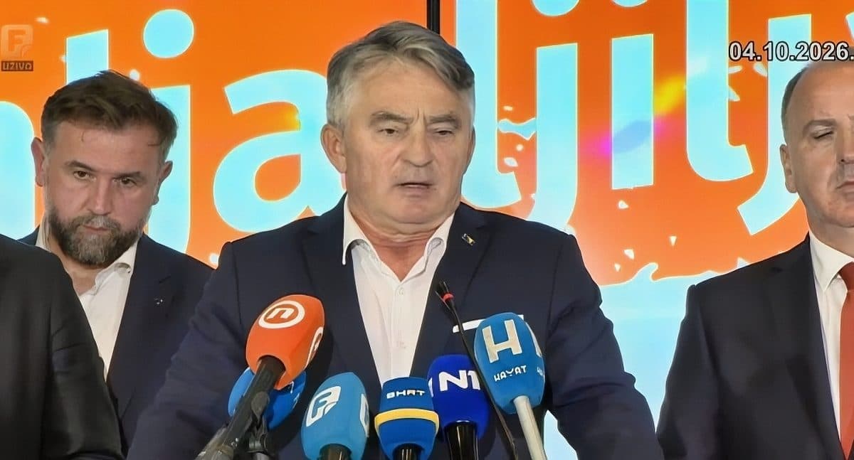 VIDEO Komšić nakon poraza: "Građani BiH očito ne prihvaćaju ideju građanske države"