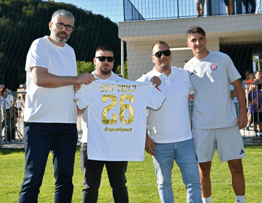 Hajduk uveličao 25. rođendan NK Trilj: Otvoren novi Sportski centar Luke