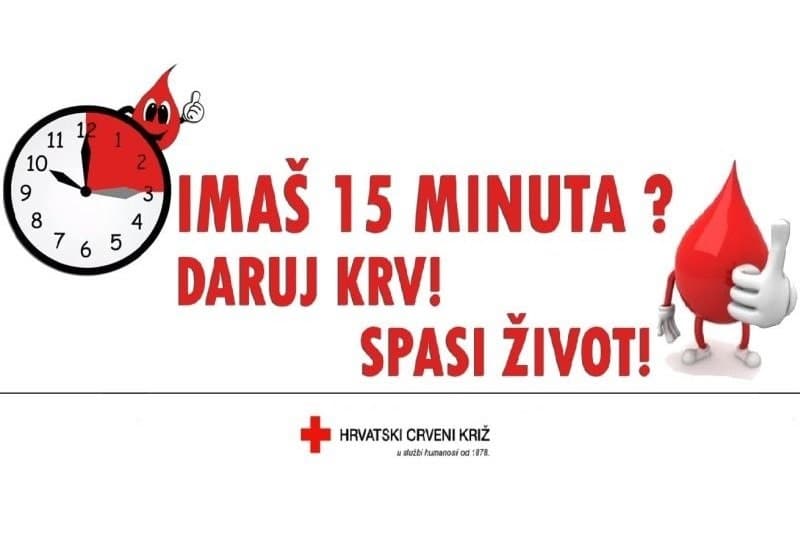 Pazin poziva darivatelje na veliku akciju davanja krvi