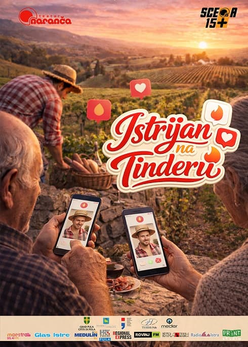 ISTRIJAN NA TINDERU u Sv. Lovreču i Vižinadi: Nova komedija o modernoj ljubavi koja će vas nasmijati do suza