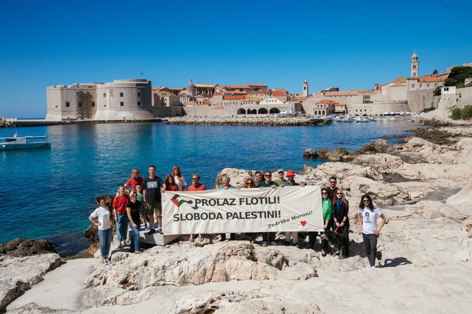 AKCIJA PODRŠKE I Dubrovnik uz globalnu flotilu za Gazu!