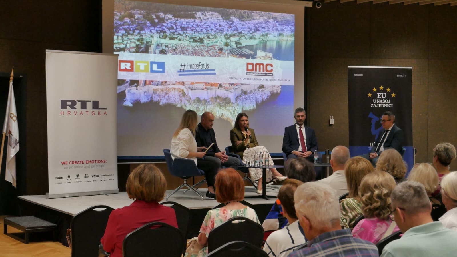 PANEL #EUROPEFORUS ODRŽAN U DUBROVNIKU Europski fondovi pretočeni u opipljive projekte – od Pelješkog mosta do digitalne tranzicije i borbe protiv ...