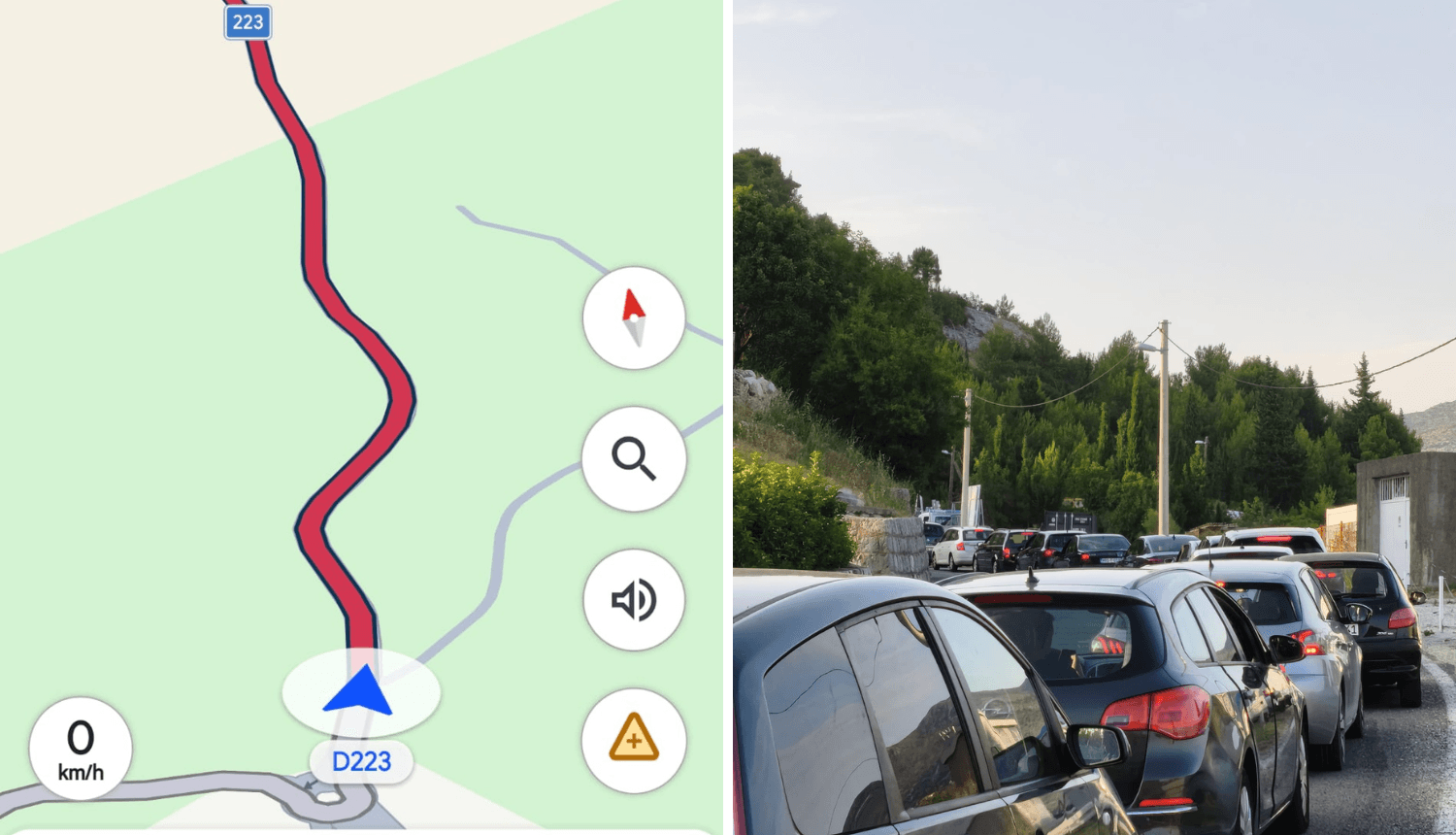 ČITATELJ JAVLJA Velika gužva na izlazu iz Hrvatske preko graničnog prijelaza Brgat