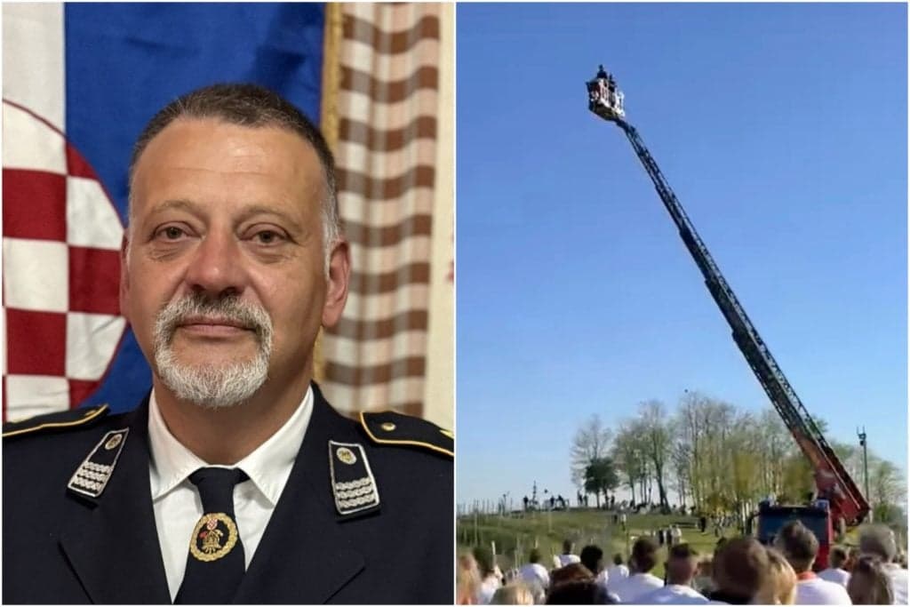 Rođendansko iznenađenje: Cijela Mađerka zapjevala čestitku vatrogascu Aleksandru Karlovčecu!