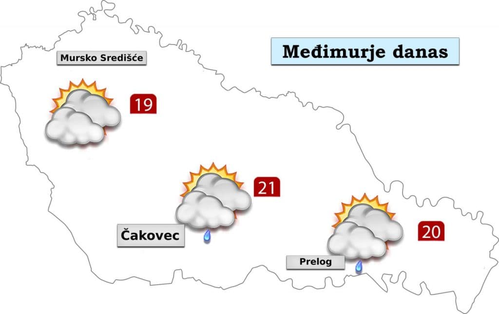 Vremenska prognoza: Svježije