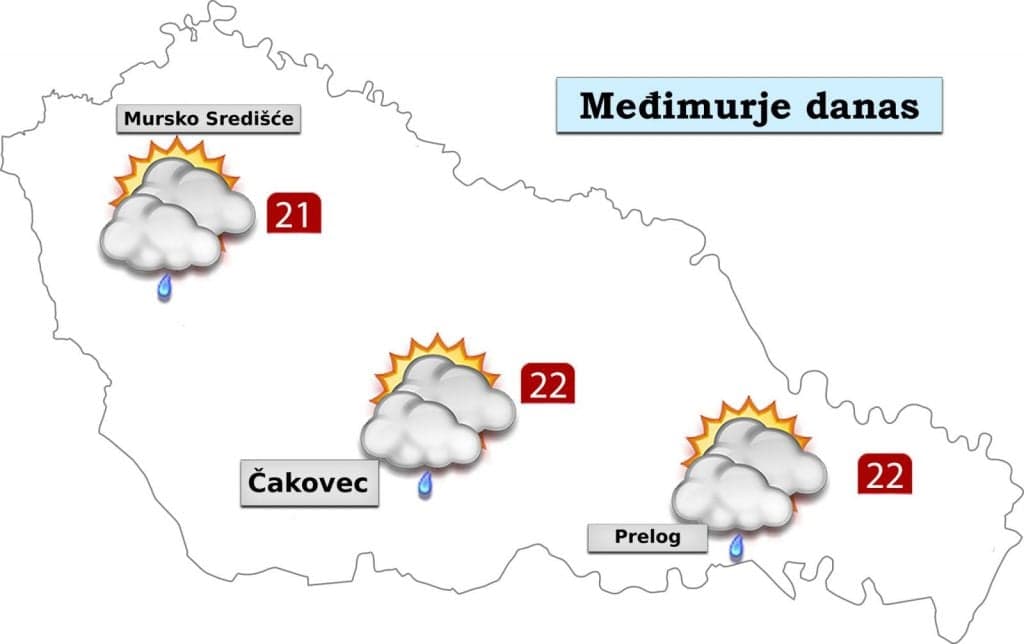 Vremenska prognoza: Promjenjivo
