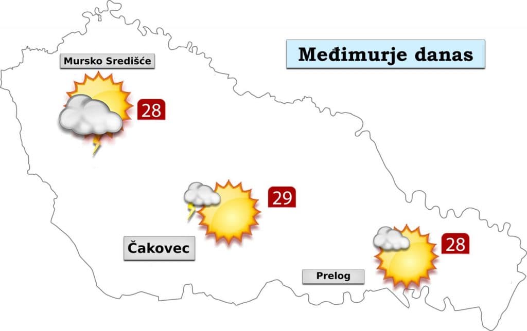 Vremenska prognoza: Većinom sunčano i vrlo toplo