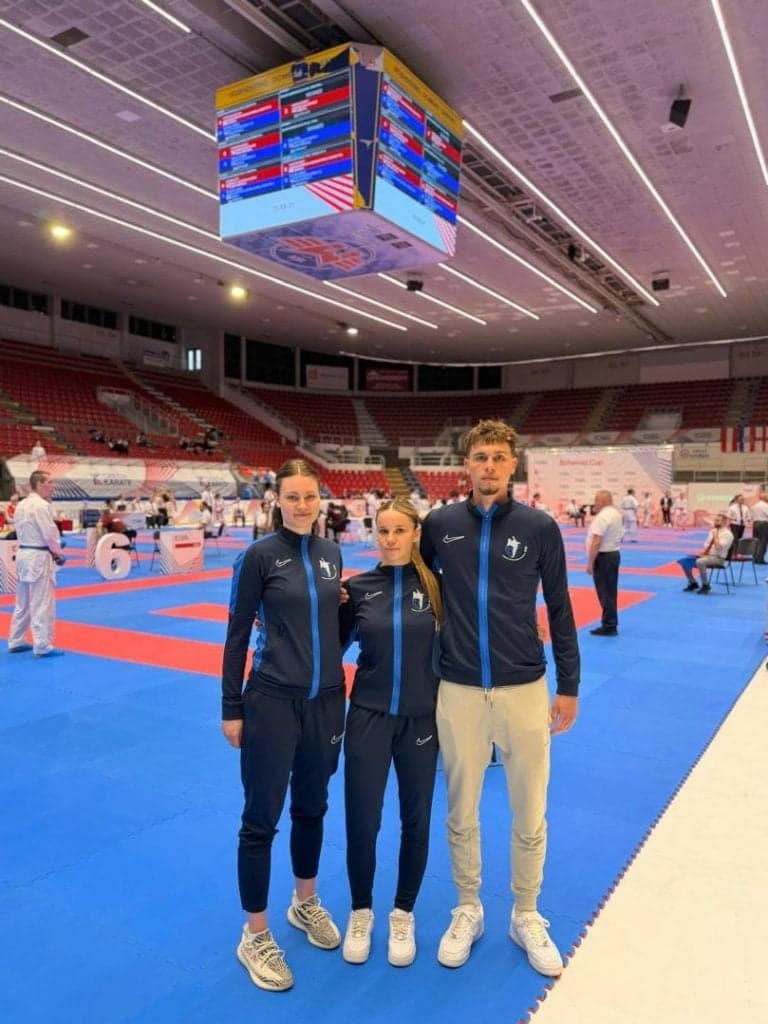 Troje mladih karatista Globusa oduševilo na Bohemia Cupu 2026