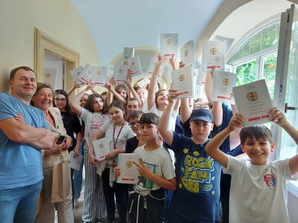 Naši čitatelji, 4.b iz I.OŠ Čakovec, naučili kako nastaju novine