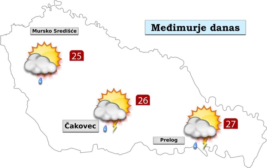 Vremenska prognoza: Prolazna promjena vremena