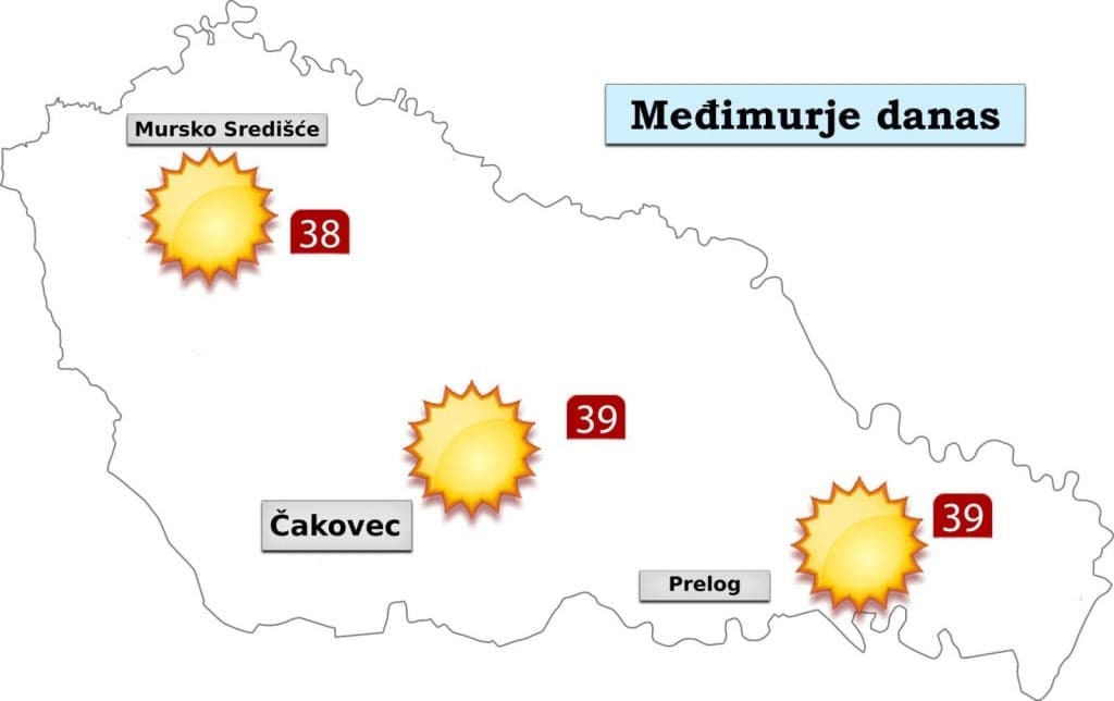 Stiže vrhunac paklenog vala: Termometri idu do nevjerojatnih 40°C!