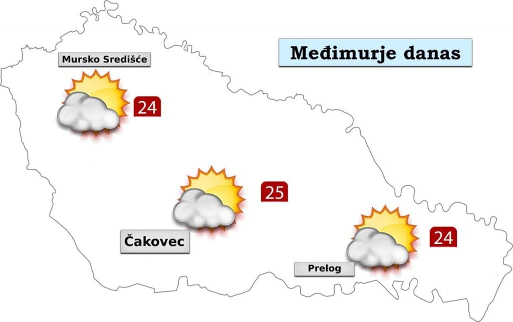 Očekuje nas sunčana nedjelja, ali ponedjeljak donosi oblake i moguću kišu