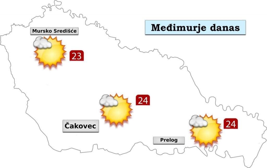 Očekuje nas sunčana nedjelja, temperature će ići do 25 stupnjeva