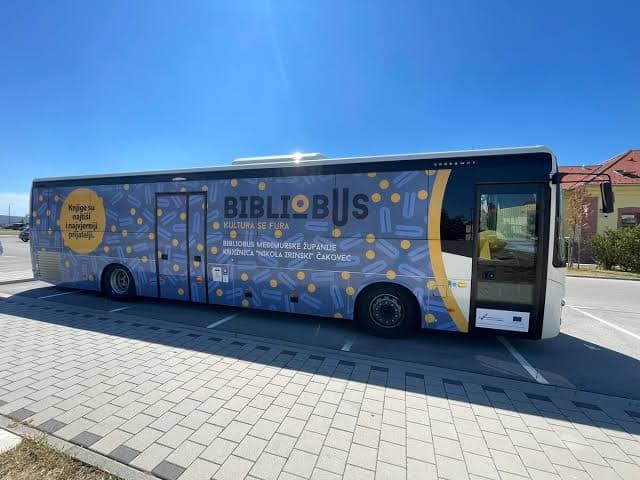 Bibliobus Međimurske županije od 26. listopada staje na novoj adresi u Pleškovcu