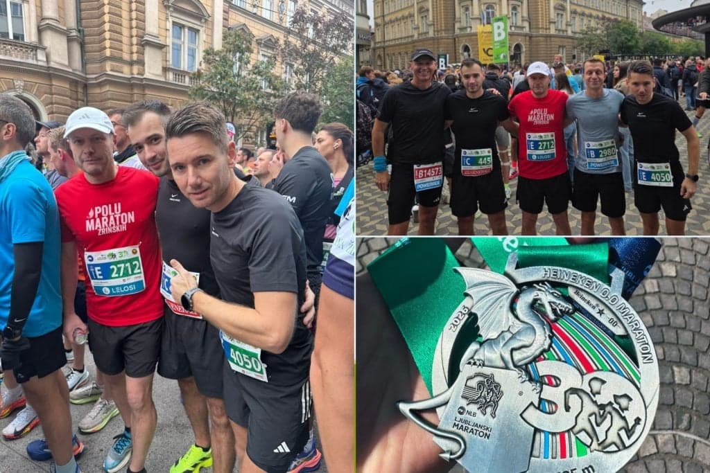 Međimurski maratonci u Ljubljani istrčali 42 kilometra