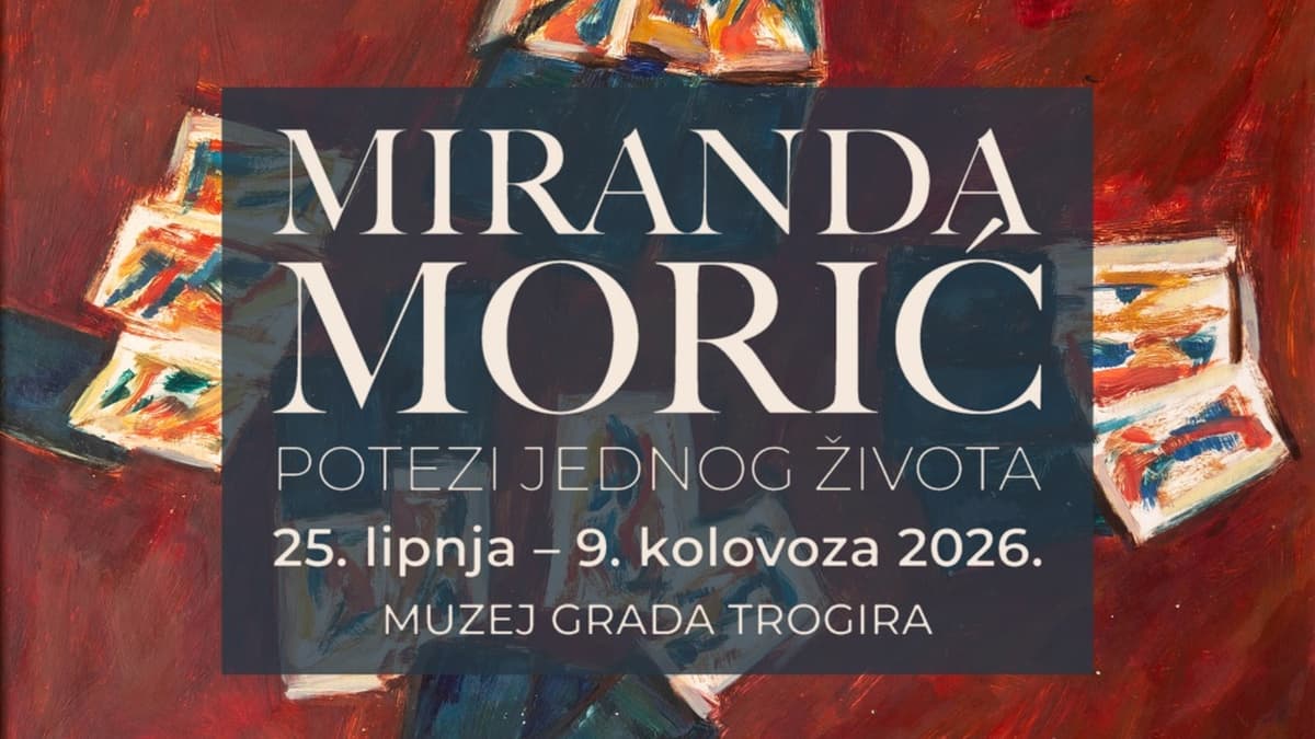 Grad majstora predstavlja majstoricu hrvatskog slikarstva: izložba Mirande Morić u Trogiru