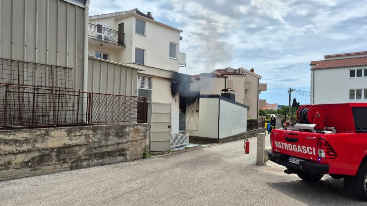 Nakon požara na trafostanici dijelu Kambelovca vraćena struja, ostatak će čekati do večeras