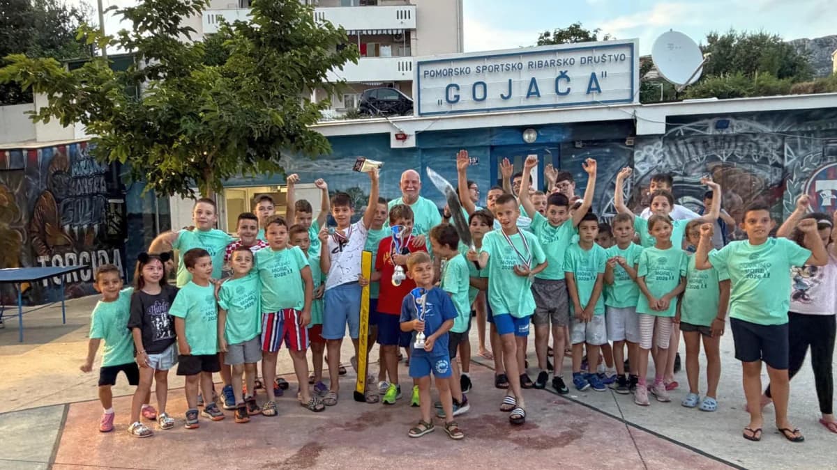 Četrdesetak djece sudjelovalo na 4. natjecanju u sportskom ribolovu u Kaštel Sućurcu