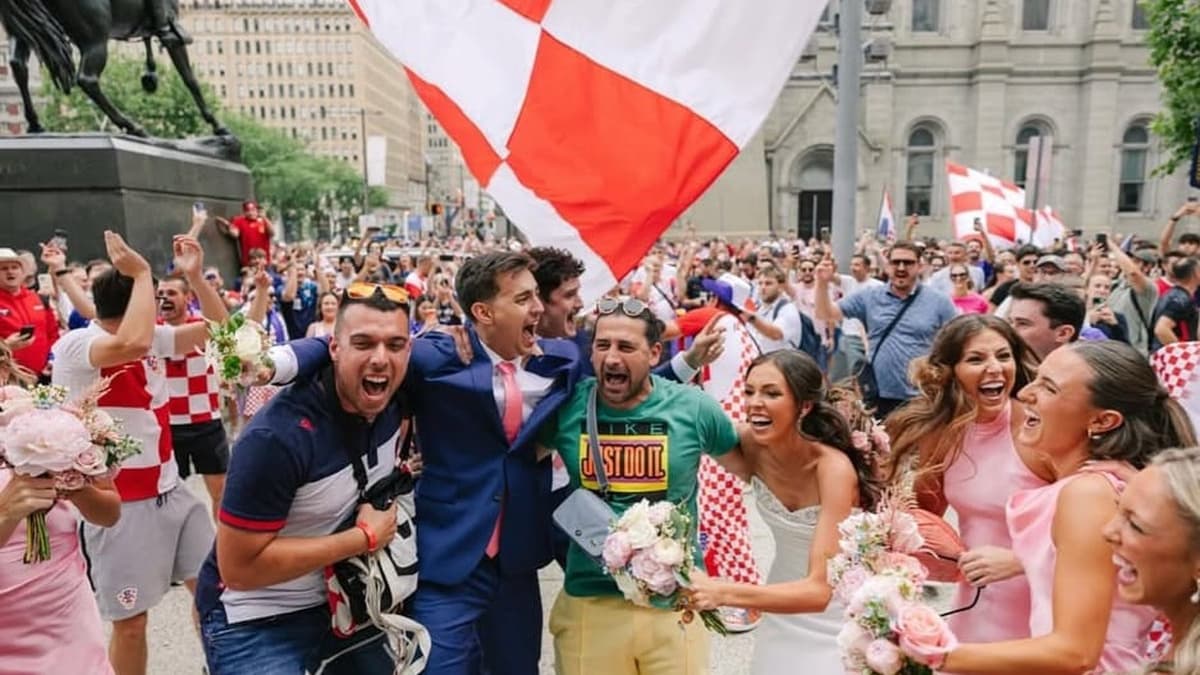 Mladenci koji su obilježili Svjetsko nogometno prvenstvo u SAD-u stižu u Hrvatsku!