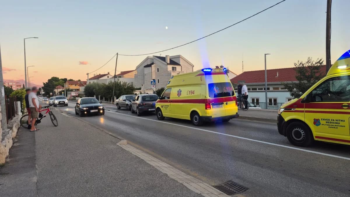 Sudar dvaju vozila u Kambelovcu, na mjesto nesreće stigla hitna